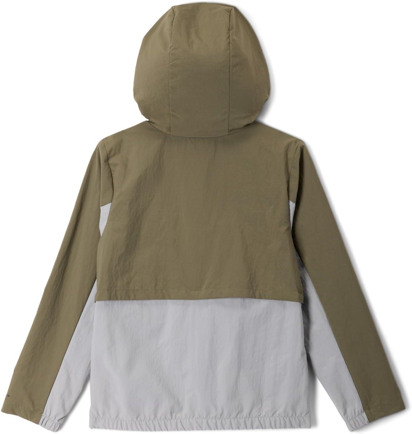 imageColumbia Boys Tabor Trail WindbreakerStone GreenColumbia GreyDark Stone