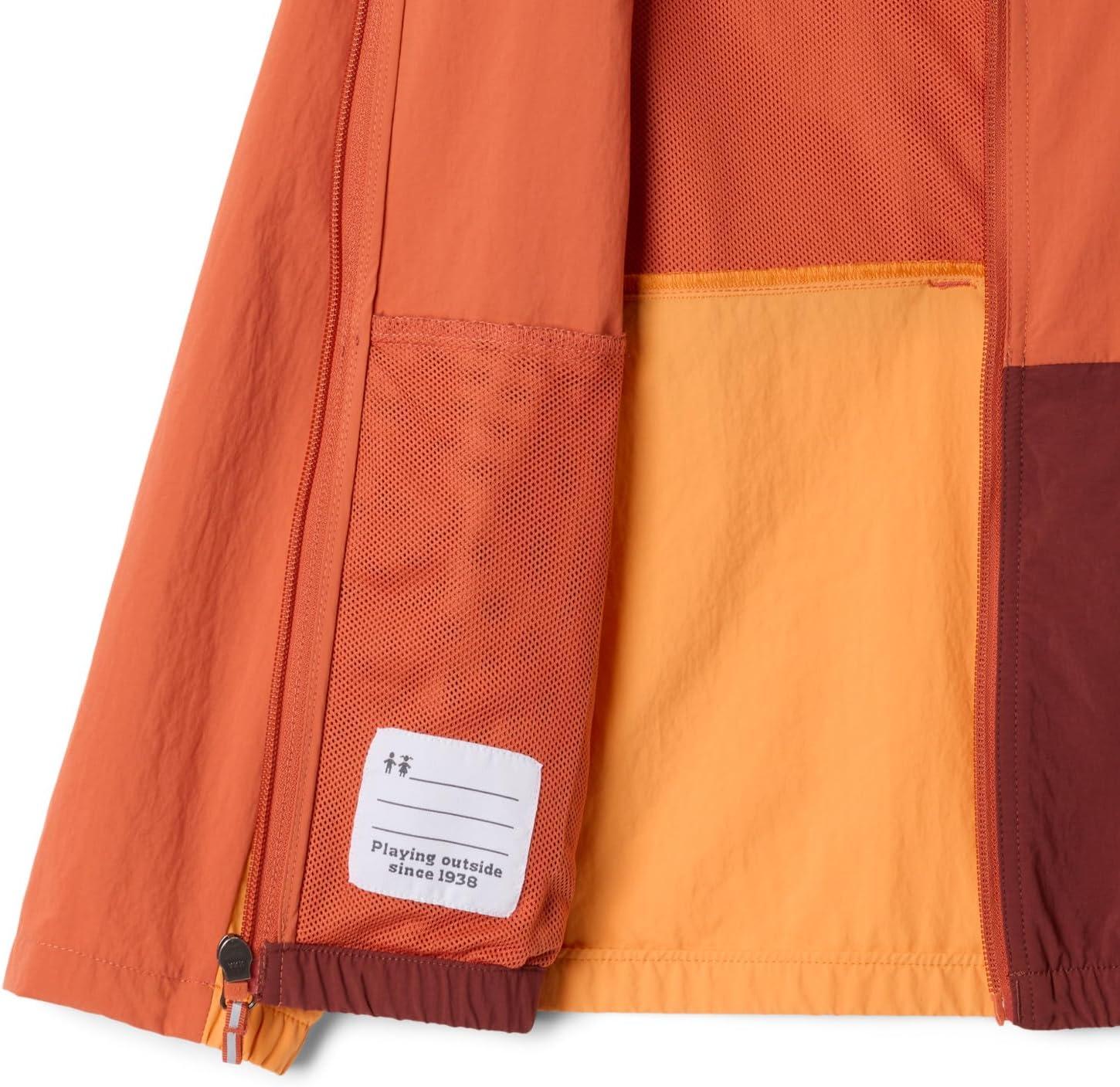 imageColumbia Boys Tabor Trail WindbreakerTuscanKoiSpice