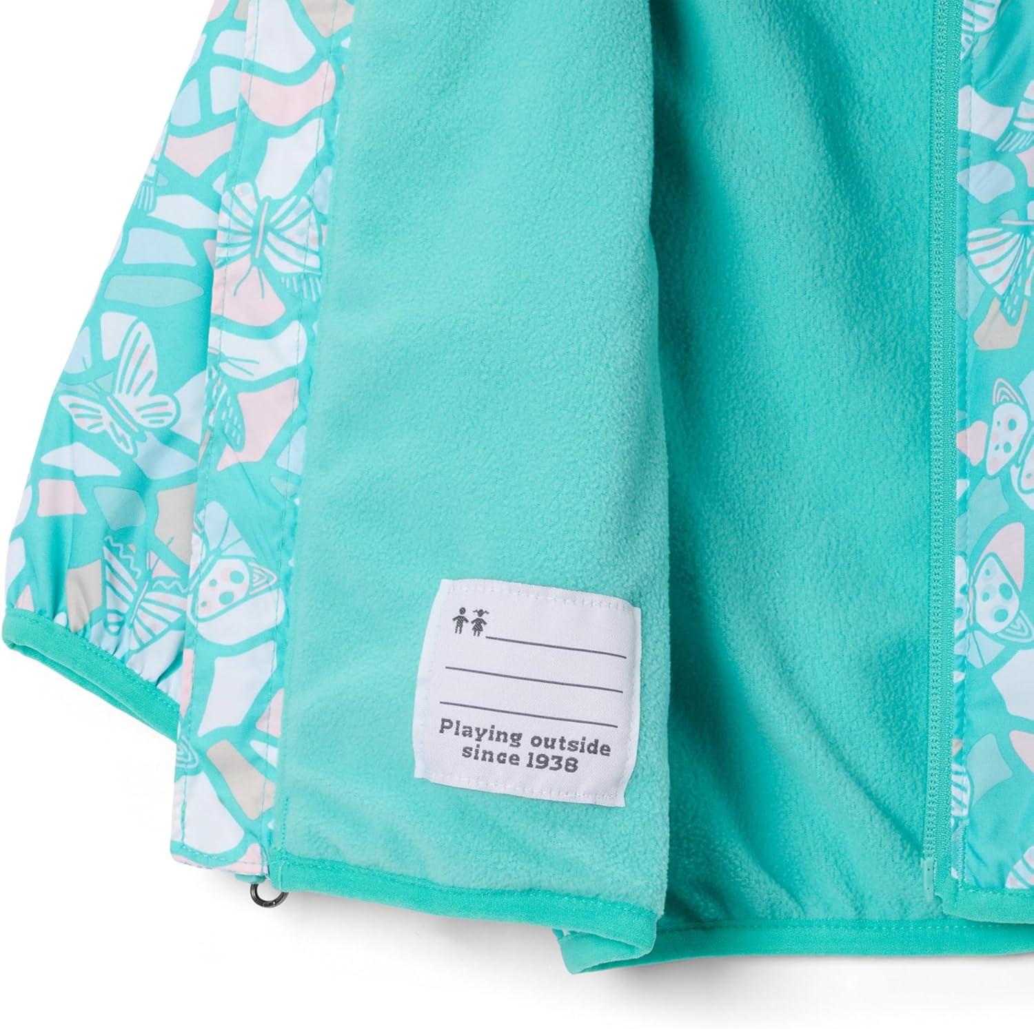 imageColumbia unisexbaby Mini Pixel Grabber III Wind JacketDolphin Fly High