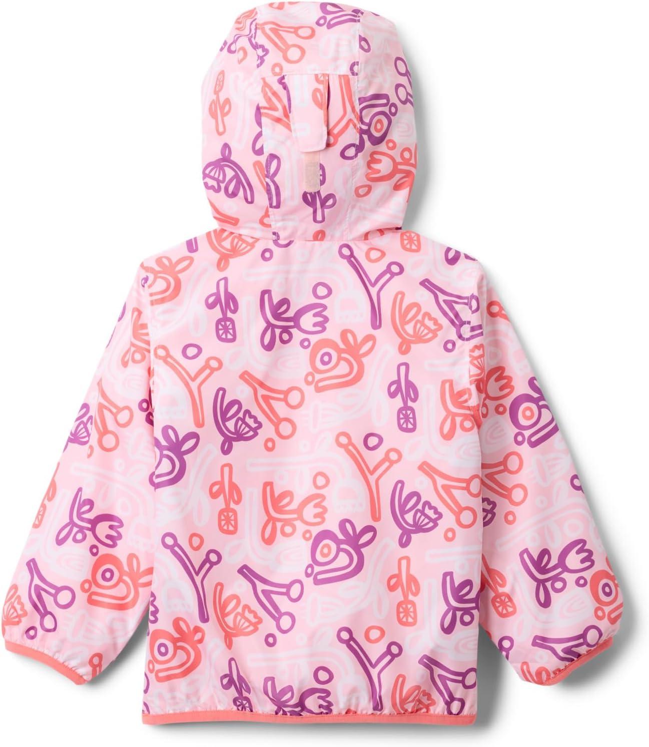 imageColumbia unisexbaby Mini Pixel Grabber III Wind JacketSatin Pink Marker Made