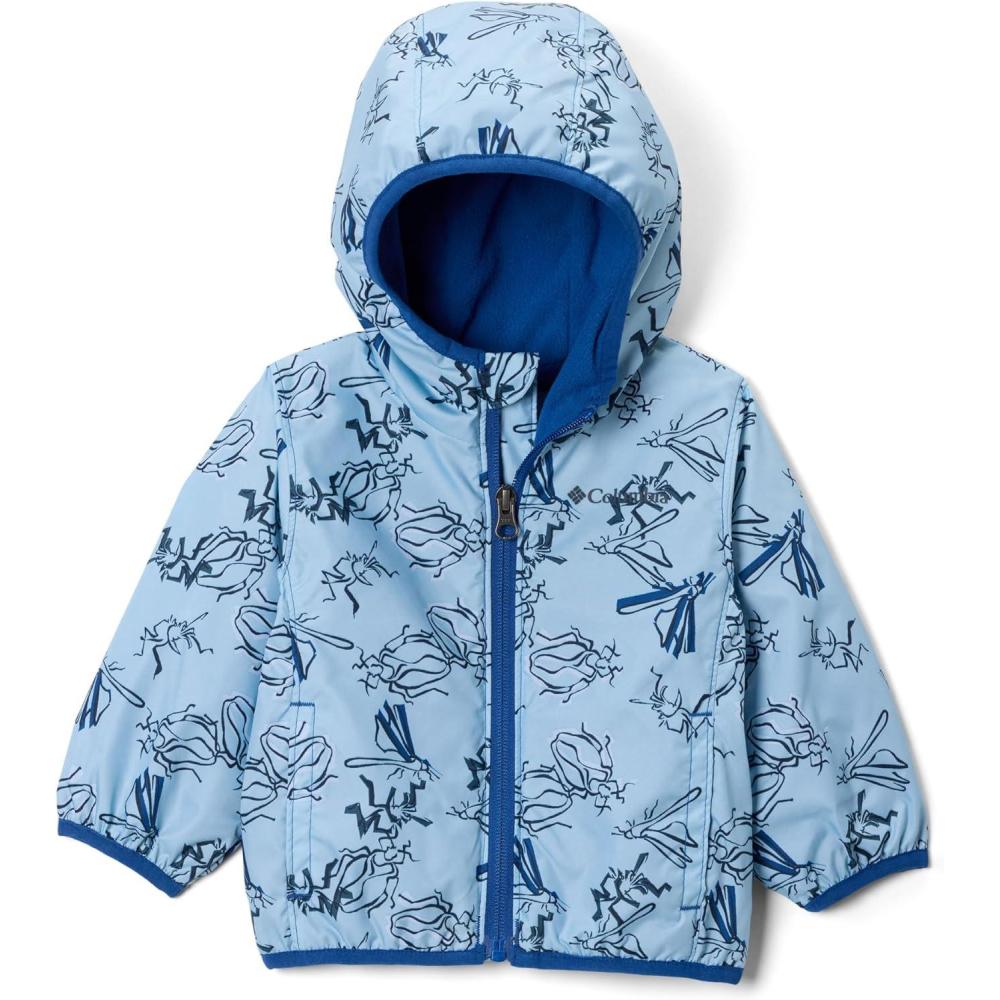 imageColumbia unisexbaby Mini Pixel Grabber III Wind JacketRipple Blue Buggin
