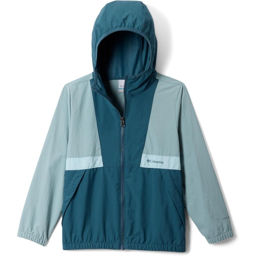 imageumbia Youth Boys Spire Valley WindbreakerCrushed BlueEverblueMarine Light