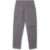 Columbia Boys’ Silver Ridge Utility Convertible Pant(City Grey)