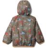 Columbia unisex-baby Mini Pixel Grabber III Wind Jacket(Stone Green Trail Tails)