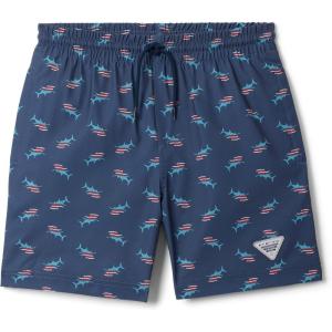 Columbia Boys’ PFG Rambler Printed Water Short(Nocturnal Bluefin Pride)