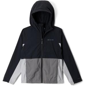 Columbia Boys Tabor Trail Windbreaker(Black/Columbia Grey/City Grey)