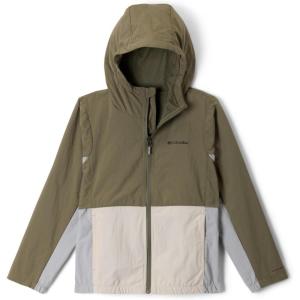 Columbia Boys Tabor Trail Windbreaker(Stone Green/Columbia Grey/Dark Stone)