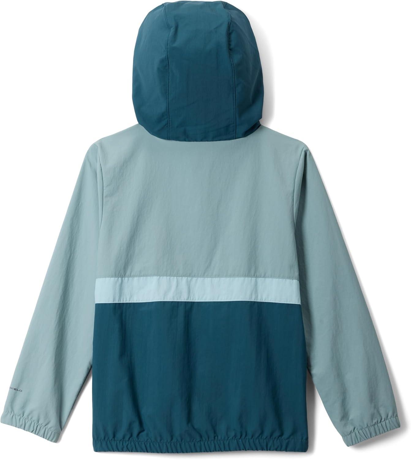 imageumbia Youth Boys Spire Valley WindbreakerCrushed BlueEverblueMarine Light