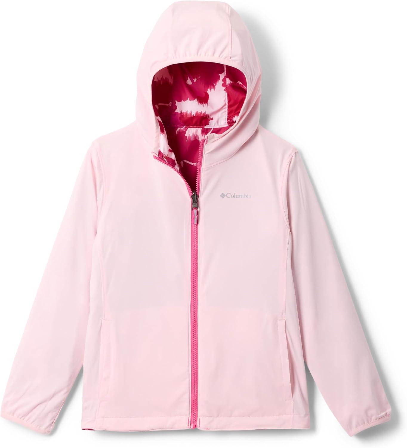 imageColumbia Unisex Kids Pixel Grabber II Reversible JacketPink Ice Ikatbloom