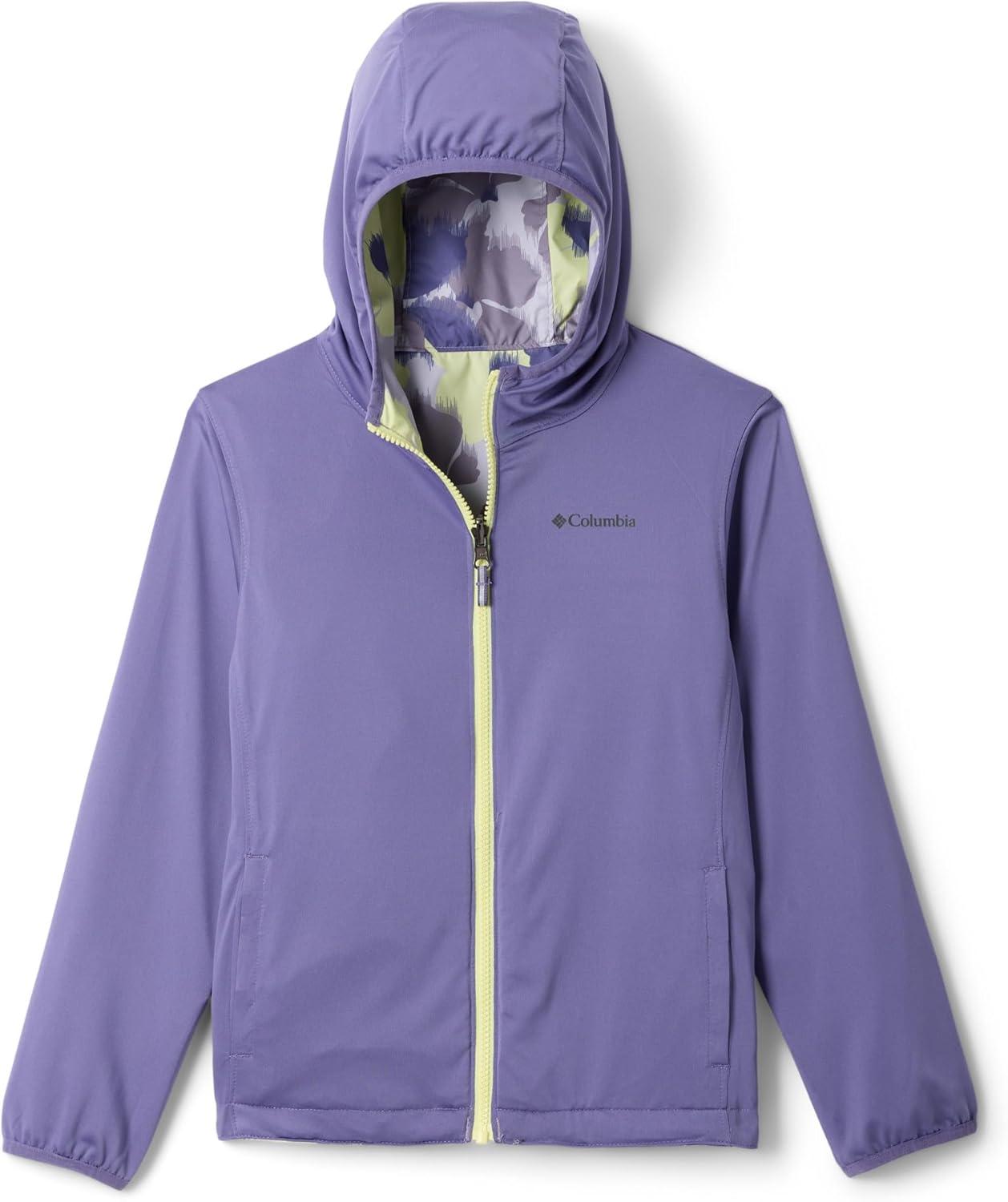 imageColumbia Unisex Kids Pixel Grabber II Reversible JacketShale Purple Ikatbloom