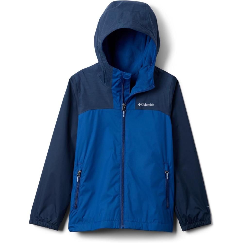 imageColumbia Boys Rainy Trails III Fleece Lined JacketMountain BlueCollegiate Navy