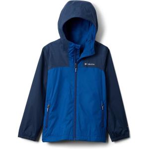 Columbia Boys’ Rainy Trails III Fleece Lined Jacket(Mountain Blue/Collegiate Navy)