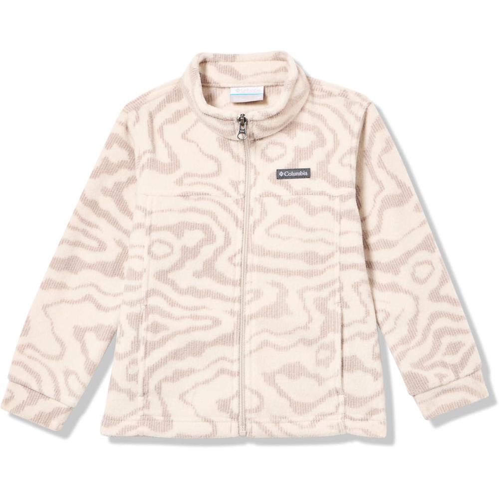 imageColumbia Boys Zing Fleece Jacket JacketDark Stone Topoglitch Tonal