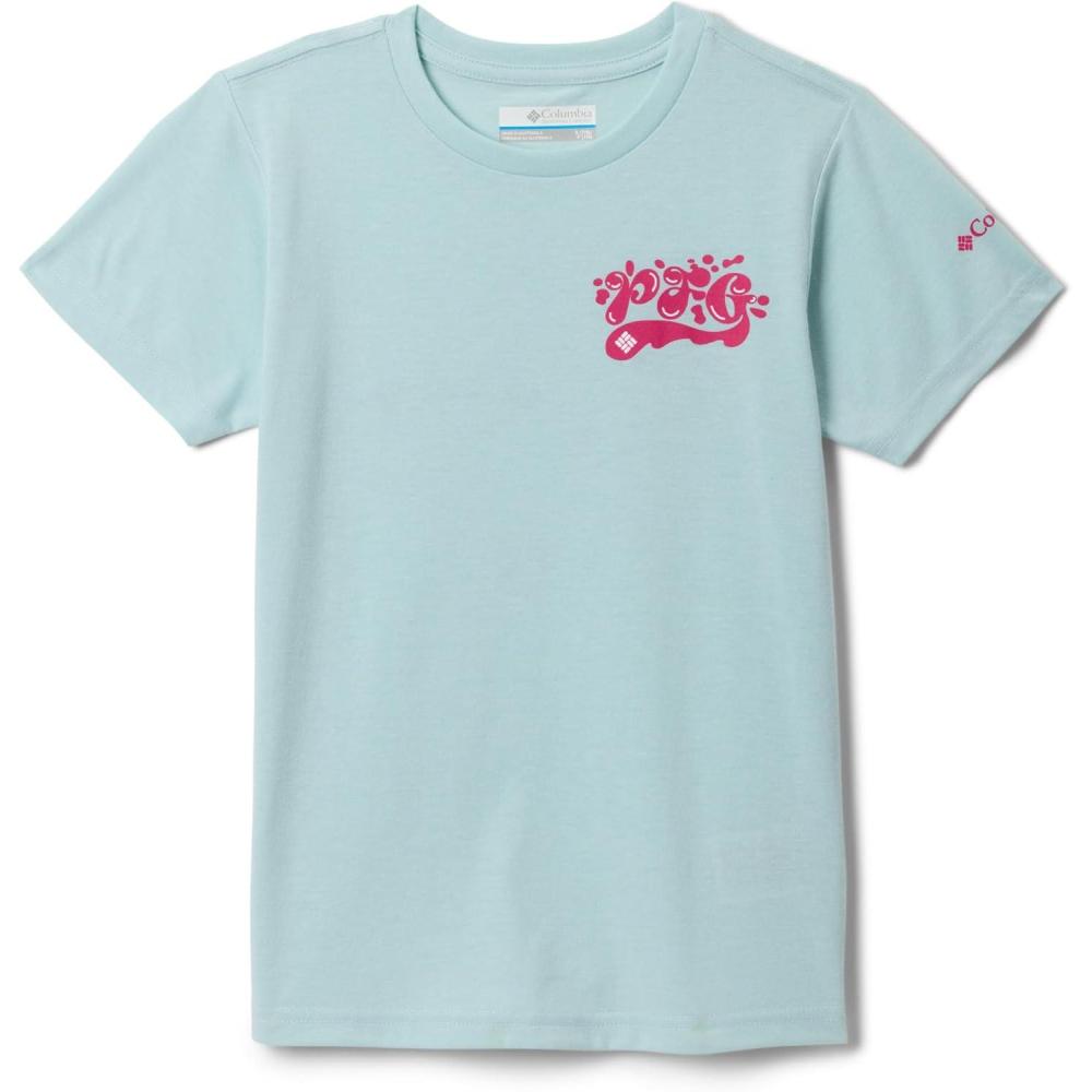 imageColumbia Girls PFG Palm Waves Short Sleeve TeeMarine Light Graphic