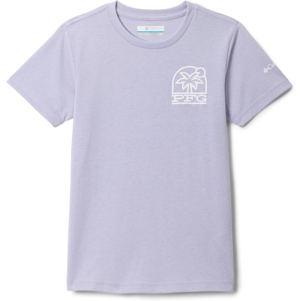 imageColumbia Girls PFG Palm Waves Short Sleeve TeeTwilight Graphic
