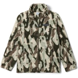 Columbia Boys’ Zing Fleece Jacket Jacket(Stone Green Treebark)