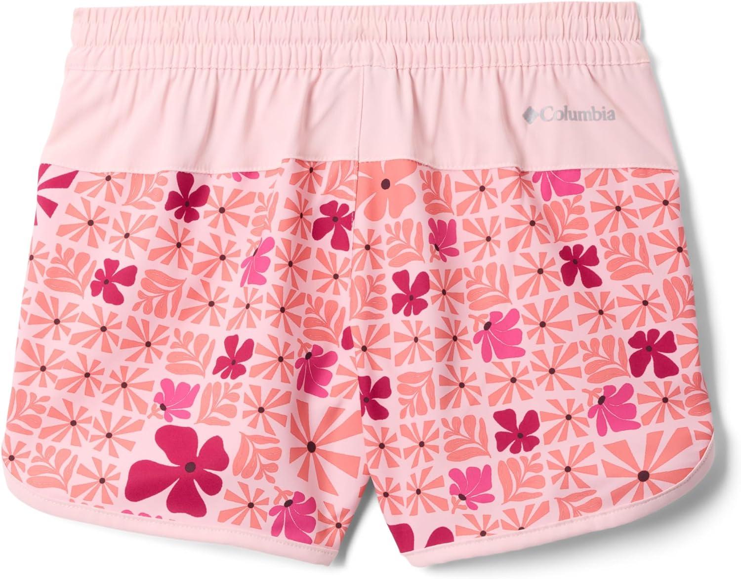 imageColumbia Girls Sandy Shores Printed BoardshortSatin Pink SunburstsSatin Pink