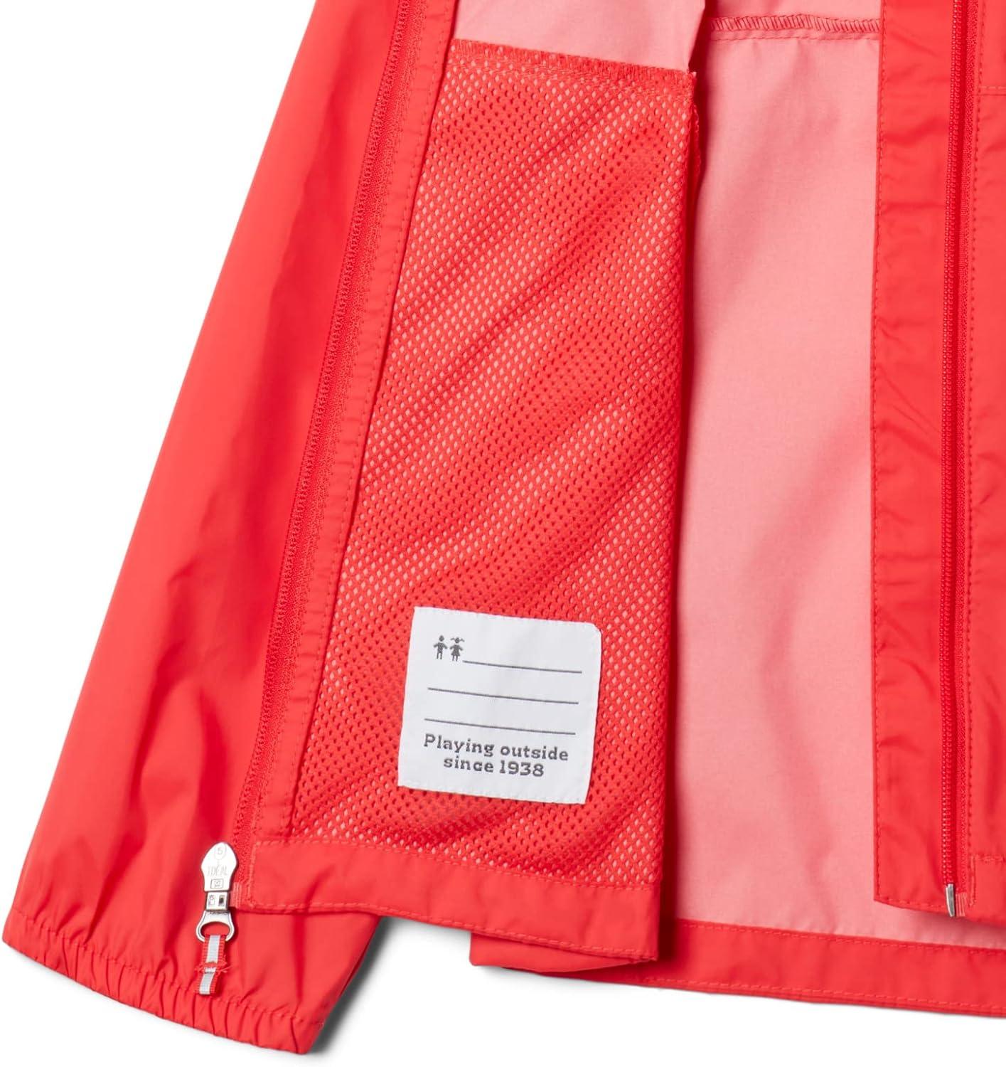 imageColumbia Girls Switchback II JacketRed Hibiscus