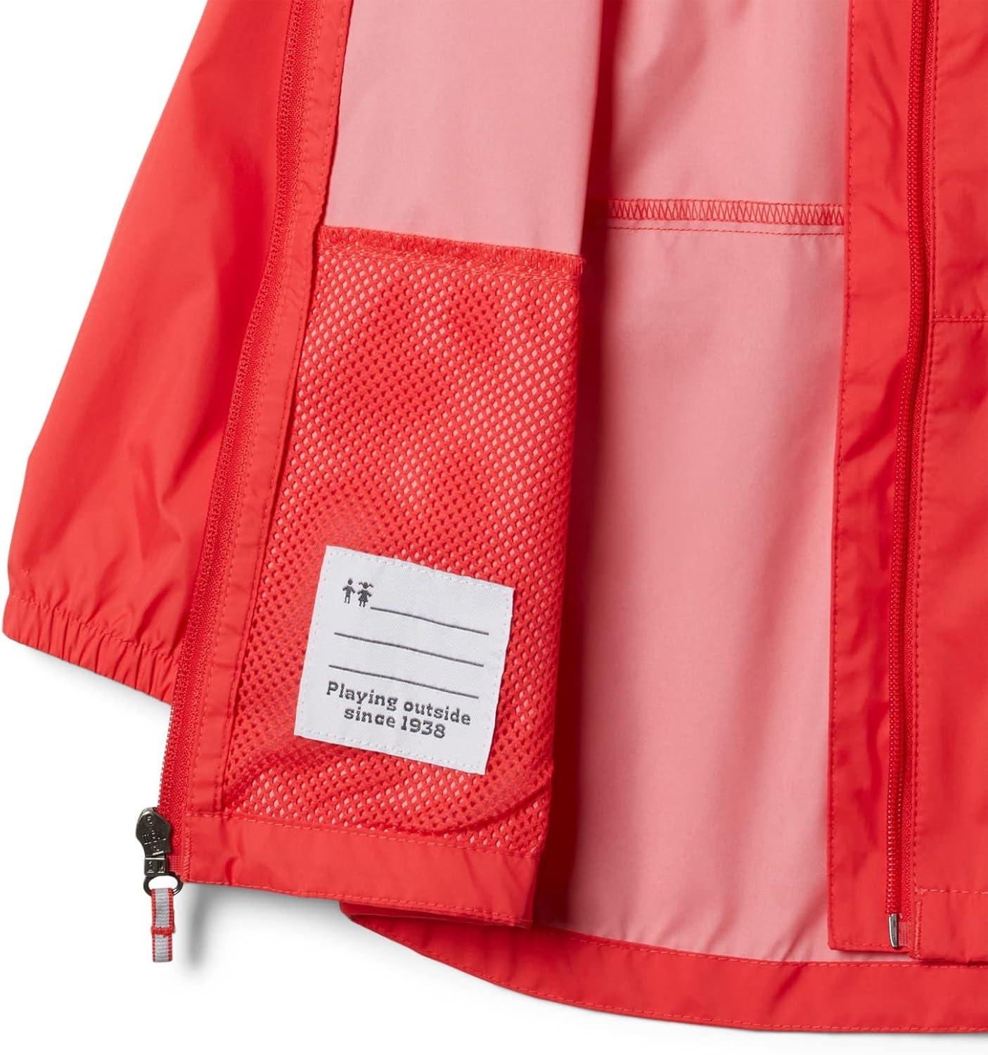 imageColumbia Girls Switchback II JacketRed Hibiscus