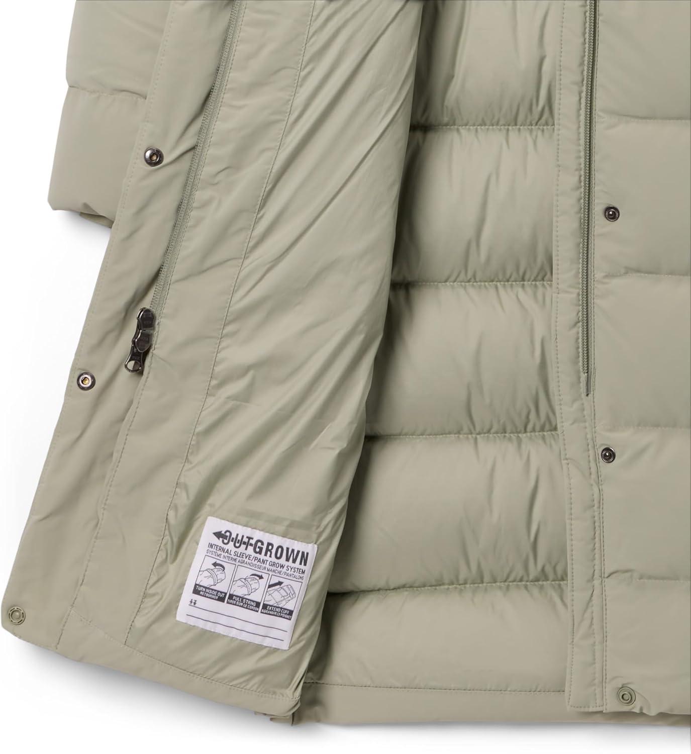 imageColumbia Youth Girls Amaze Puff Long Hooded JacketSafari