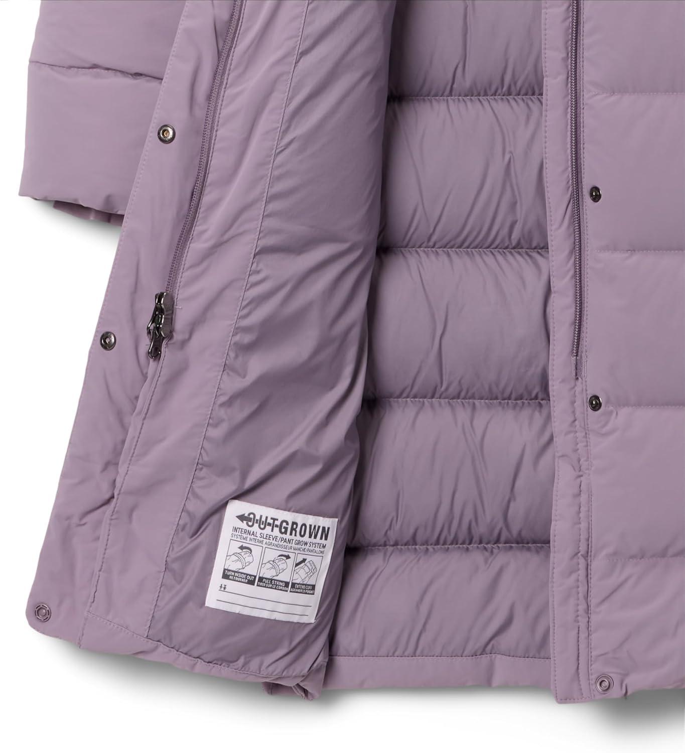 imageColumbia Youth Girls Amaze Puff Long Hooded JacketShale Purple