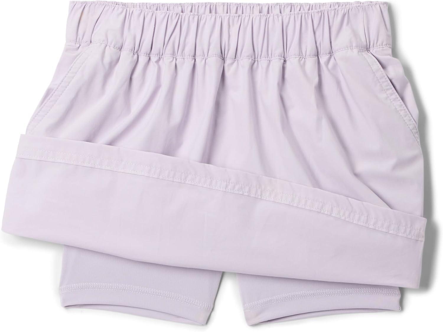 imageColumbia Youth Girls Washed Out SkortLavender Pearl