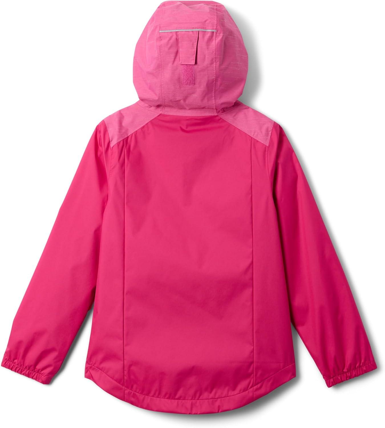 imageColumbia girls Rainy Trails III Fleece Lined JacketGuava PinkPink Ice