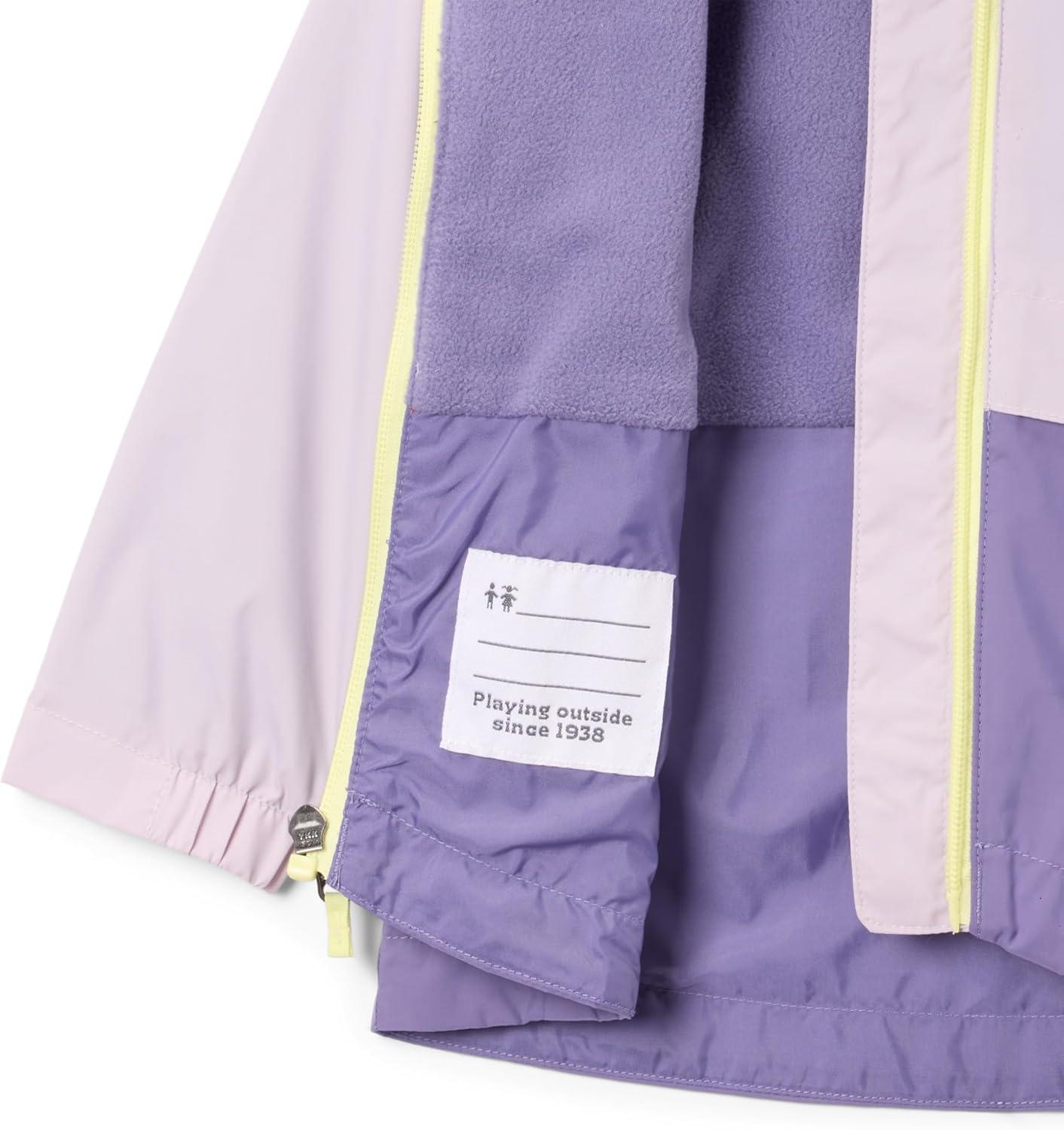 imageColumbia girls Rainzilla Ii JacketLavender PearlStormwatch