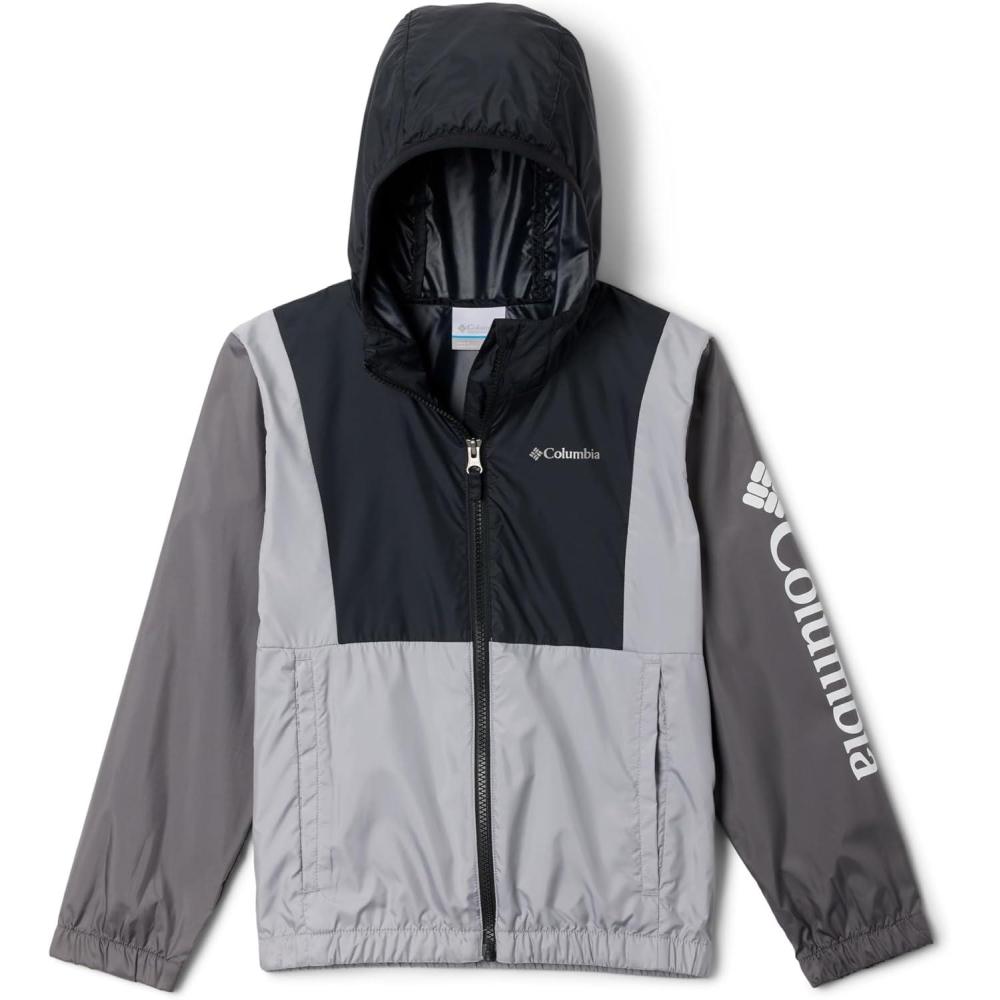 imageColumbia Girls Lily Basin II JacketBlackCity GreyColumbia Grey