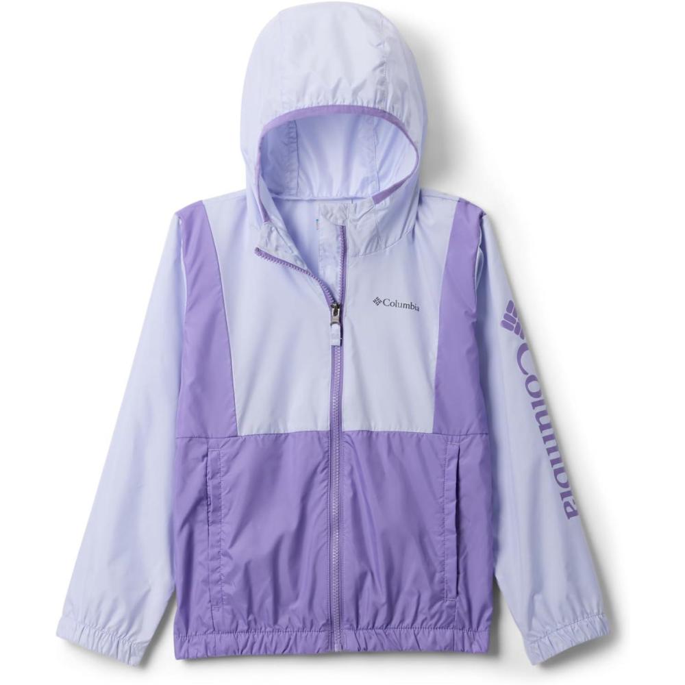 imageColumbia Girls Lily Basin II JacketSnowdriftPaisley Purple