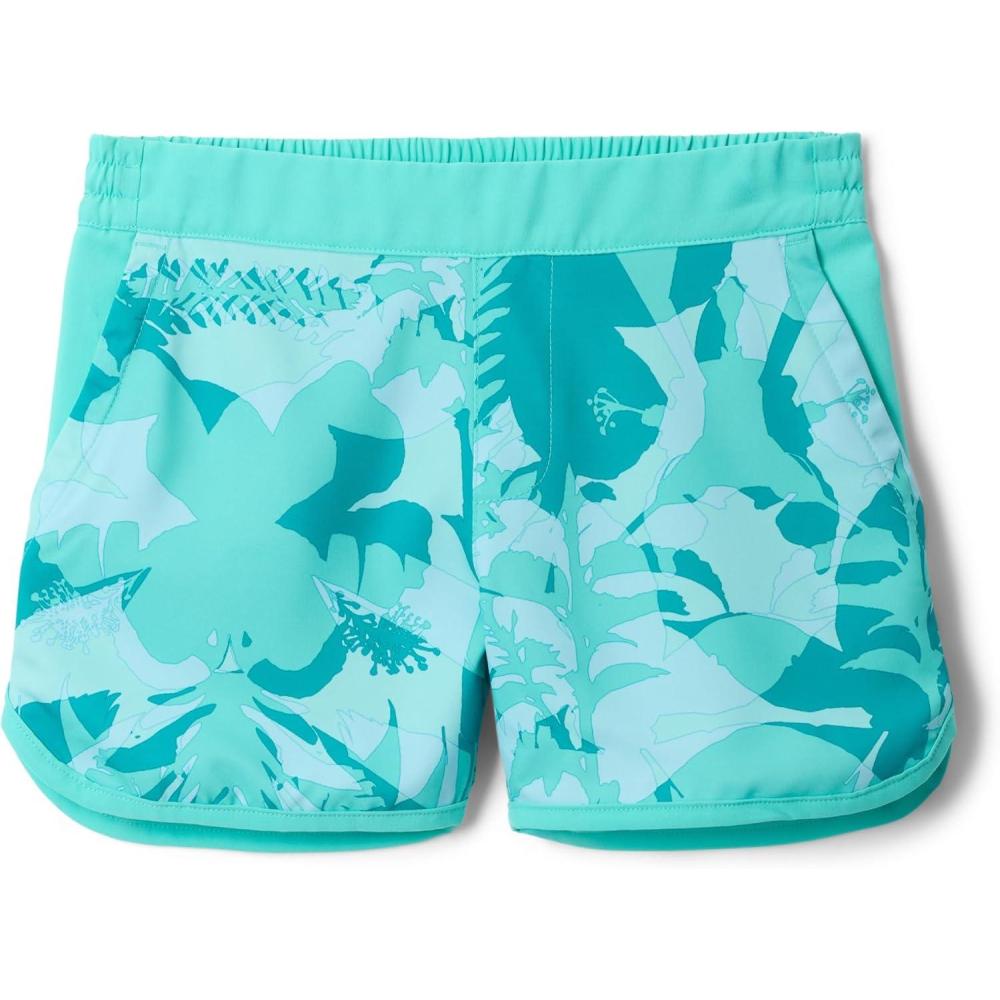 imageColumbia Girls Sandy Shores Printed BoardshortDolphin BotaniflageDolphin