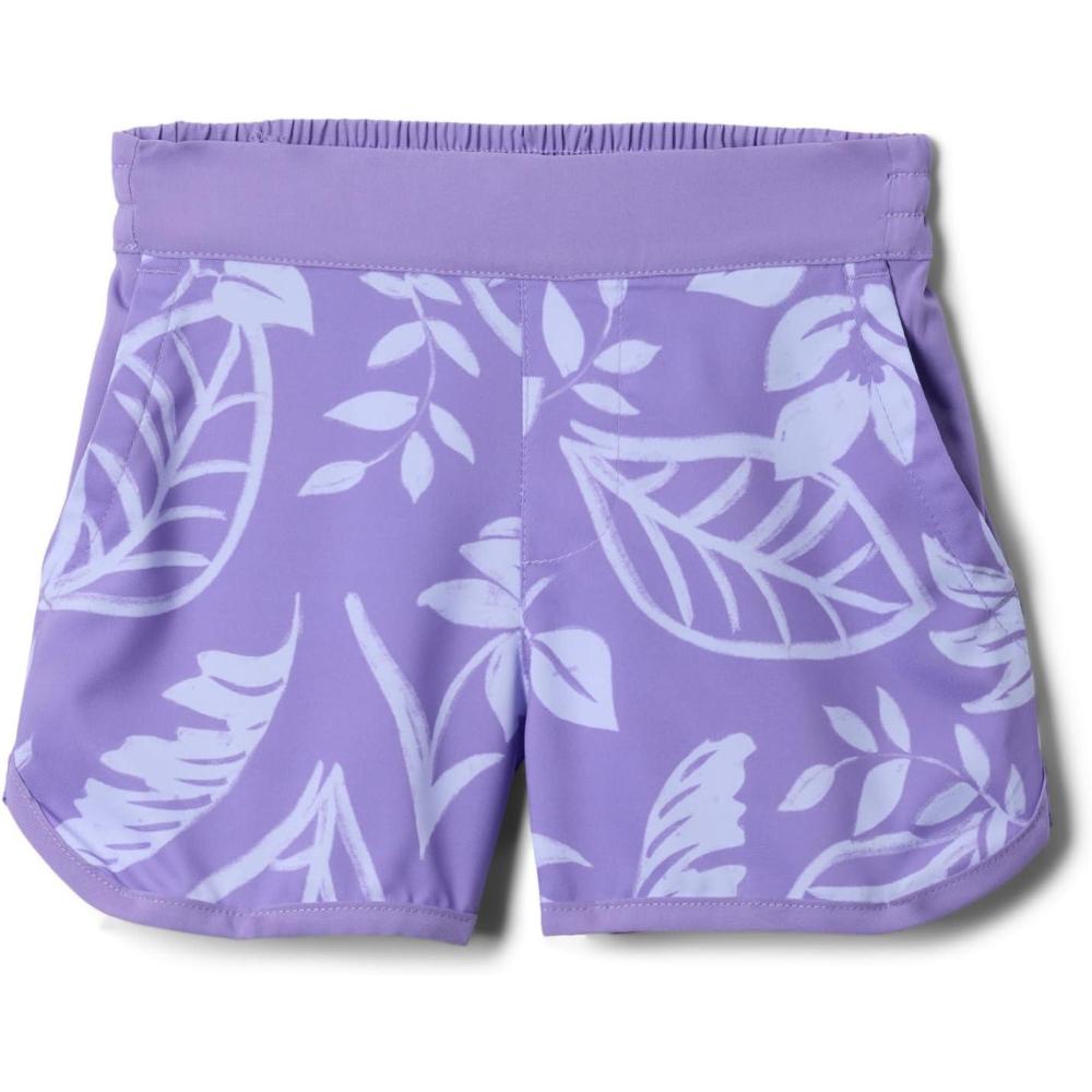 imageColumbia Girls Sandy Shores Printed BoardshortPaisley Purple Pasteled Tonal