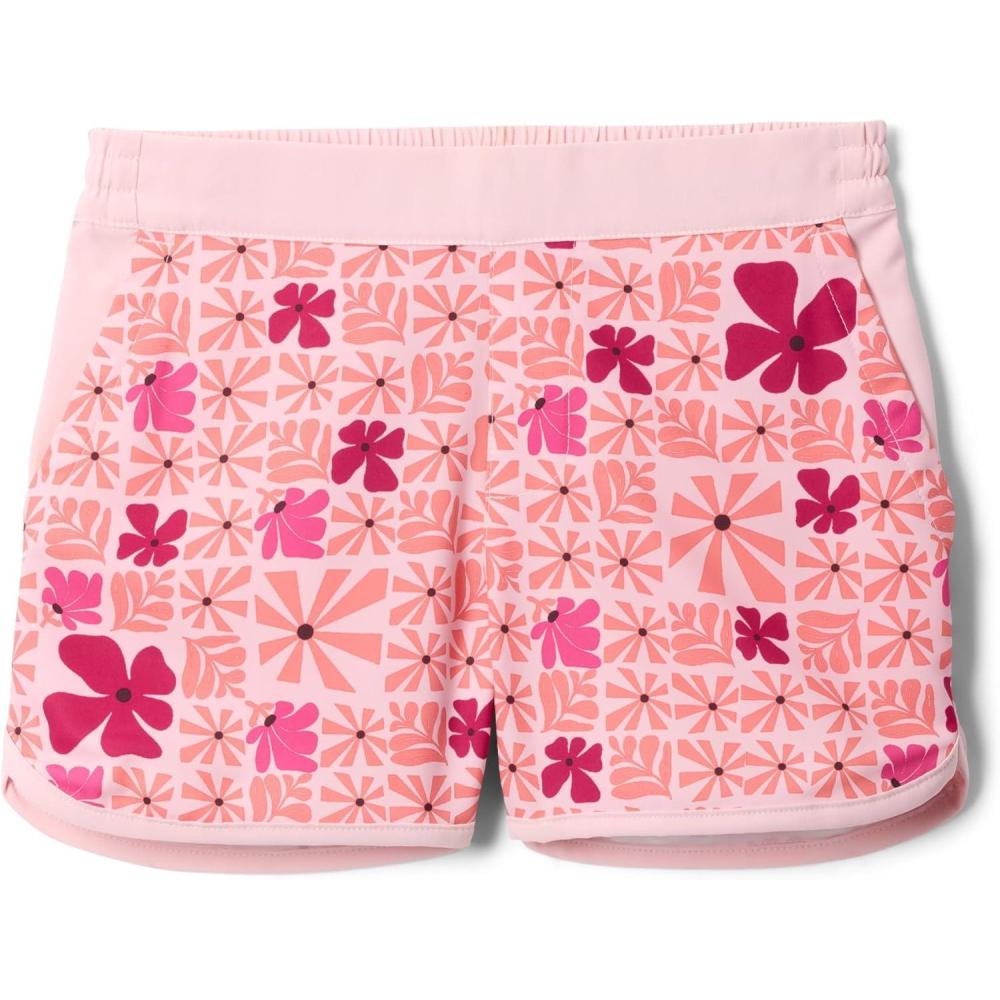 imageColumbia Girls Sandy Shores Printed BoardshortSatin Pink SunburstsSatin Pink