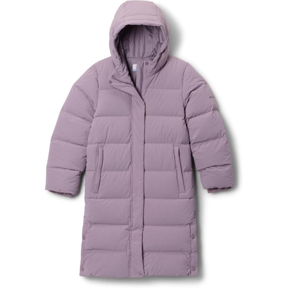 imageColumbia Youth Girls Amaze Puff Long Hooded JacketShale Purple