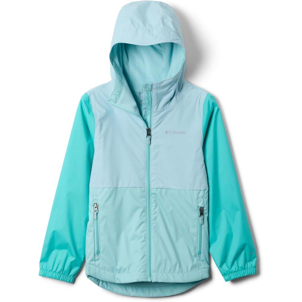 imageColumbia girls Rainy Trails III Fleece Lined JacketSprayMarine LightDolphin