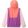 Columbia Girls’ Lily Basin II Jacket(Hot Coral/Satin Pink/Razzle)
