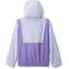 Columbia Girls’ Lily Basin II Jacket(Snowdrift/Paisley Purple)
