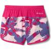 Columbia Girls’ Sandy Shores Printed Boardshort(Guava Pink Botaniflage/Guava Pink)