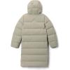 Columbia Youth Girls Amaze Puff Long Hooded Jacket(Safari)