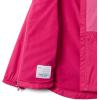 Columbia girls Rainy Trails III Fleece Lined Jacket(Guava Pink/Pink Ice)