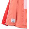 Columbia girls Rainy Trails III Fleece Lined Jacket(Hot Coral/Satin Pink/Poppy Red)