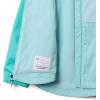 Columbia girls Rainy Trails III Fleece Lined Jacket(Spray/Marine Light/Dolphin)