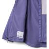 Columbia girls Rainy Trails III Fleece Lined Jacket(Stormwatch/Lavender Pearl)