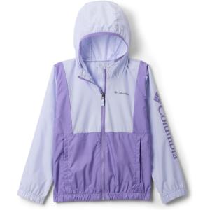 Columbia Girls’ Lily Basin II Jacket(Snowdrift/Paisley Purple)