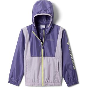 Columbia Girls’ Lily Basin II Jacket(Stormwatch/Lavender Pearl)
