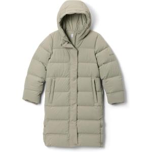 Columbia Youth Girls Amaze Puff Long Hooded Jacket(Safari)