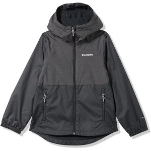 Columbia girls Rainy Trails III Fleece Lined Jacket(Black)