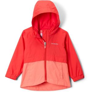 Columbia girls Rain-zilla Ii Jacket(Poppy Red/Hot Coral)