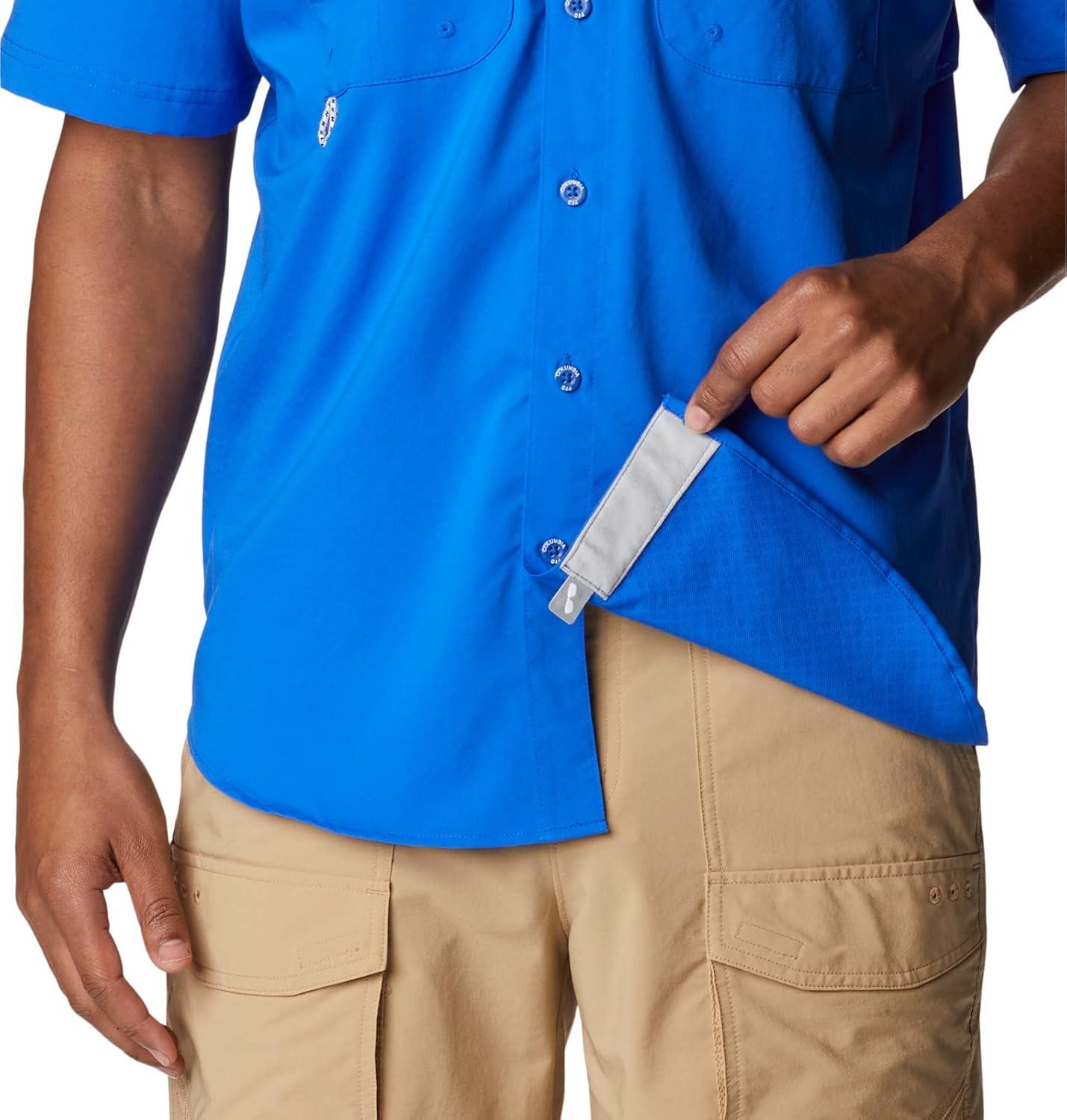 imageColumbia Mens Blood and Guts Zero Woven SsBlue Macaw