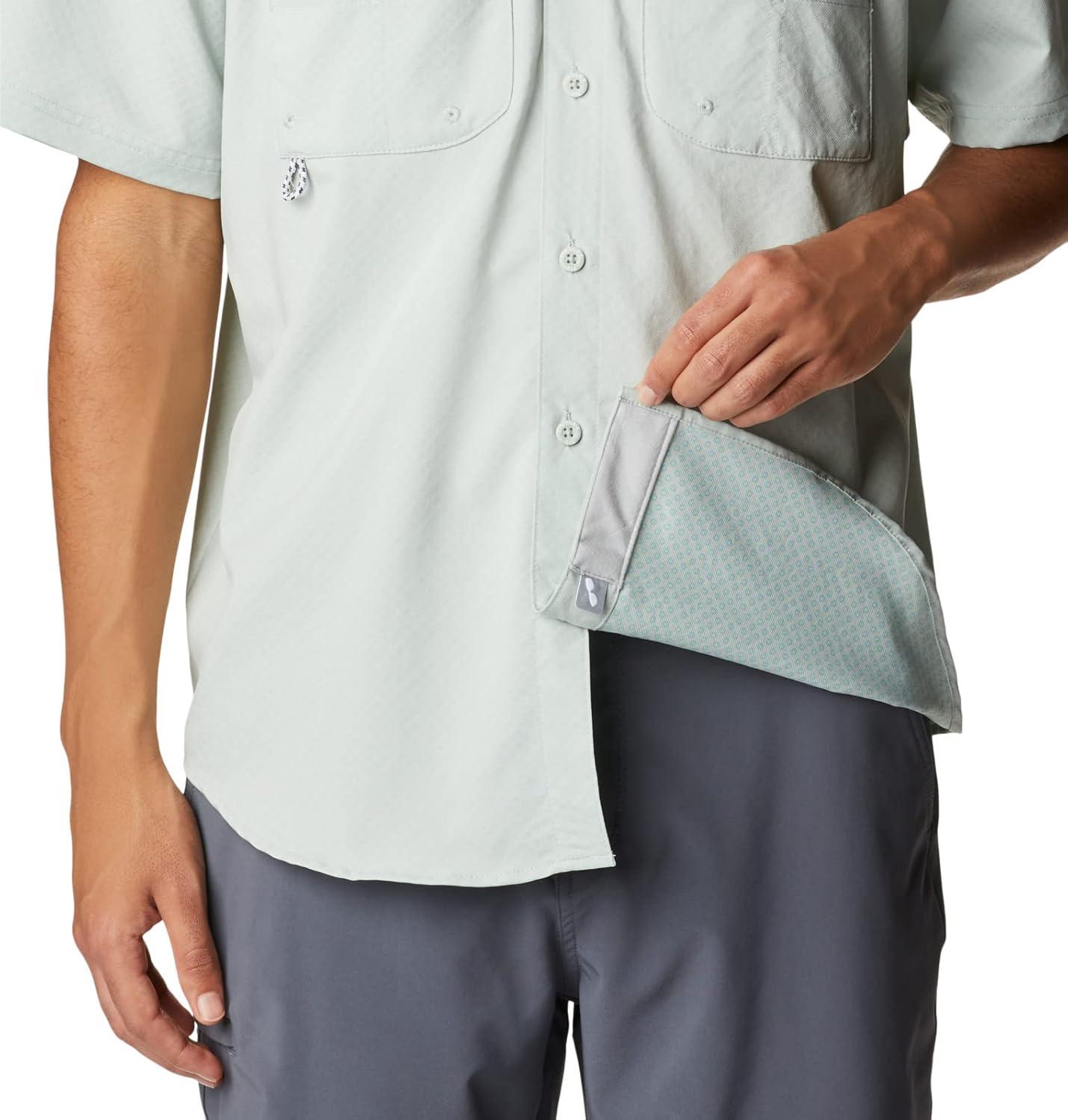 imageColumbia Mens Blood and Guts Zero Woven SsCool Green